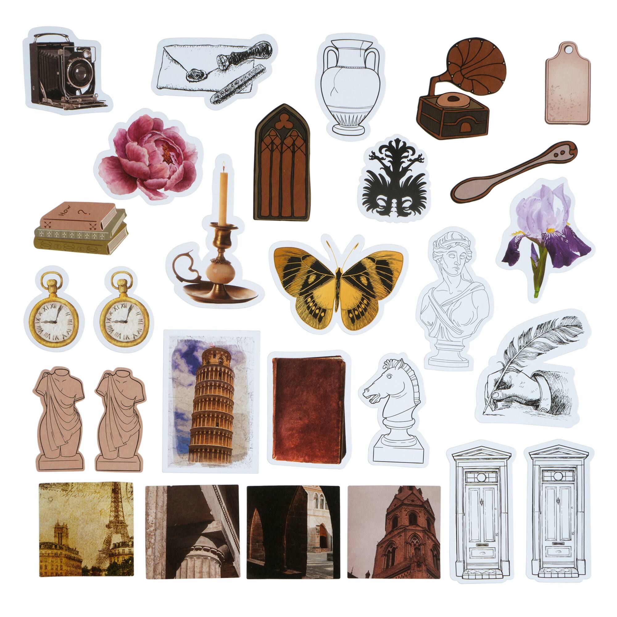 12 Pack: Dark Academia Ephemera by Recollections™